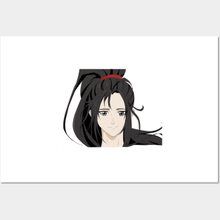 Wei Wuxian Face Posters and Art